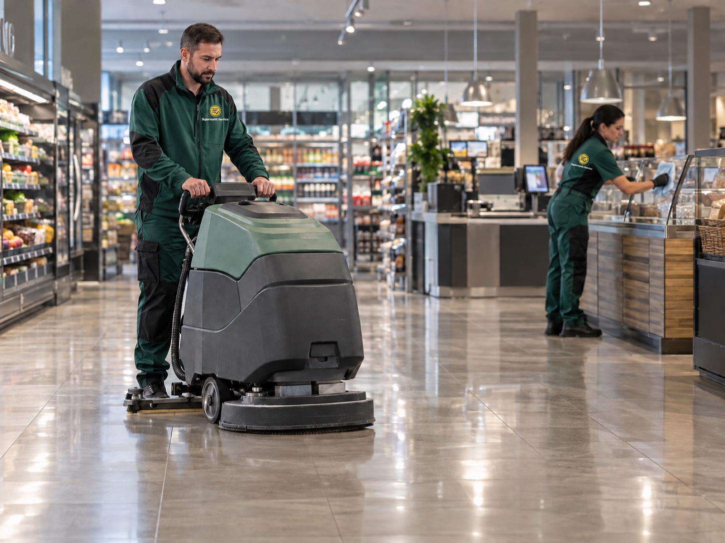 Professionele winkelreiniging na sluitingstijd
